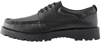 Next Fashion Leather Lace-up Shoes with Leaf Insert schwarz