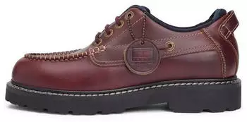 Tommy Hilfiger ARCHIVE '01 BOAT SHOE LEATHER rostbraun