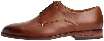 Tommy Hilfiger THUNIT LTH SHOE cognac used/schwarz