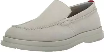HUGO Costa Loafer Suede mandelmilch