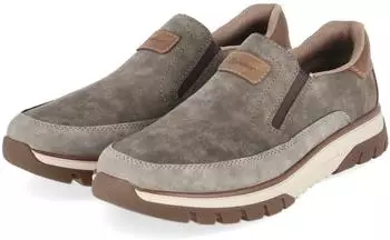Rieker Men's Low Shoes dunst/kaffee/nuss