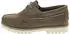 Marc O'Polo Boat shoe made of soft suede leather beige