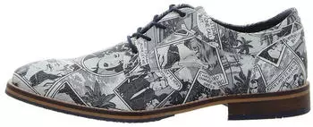 Bullboxer 7LT0050302 Men's Lace-Up Shoe Leather weiß