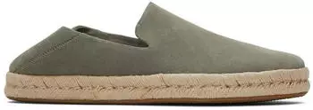 TOMS Shoes Santiago vetiver grey suede