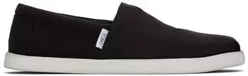 TOMS Shoes Alp Fwd Loafer black recycled cotton canvas