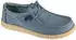 HEYDUDE Stretch Sox faded denim/boulder tan