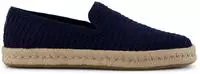 Toms Santiago navy engineered matte mesh 42.5