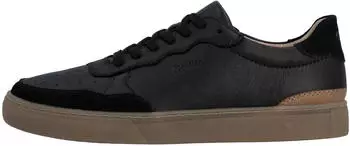 Rieker Sneaker Basket-Sneaker, Half Shoe, Lace-up Shoe with Perforation schwarz