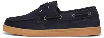 Marc O'Polo Suede Leather Moccasin dunkelblau