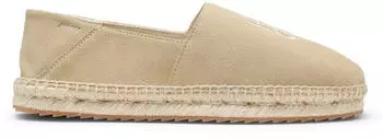 HUGO Slipper Summer Shoe Espadrilles in Moccasin Style hellbeige