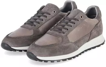 Bullboxer 7LT0080101 Men's Low Leather Sneaker grau