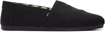 TOMS Shoes Alpargata Classic black heritage canvas