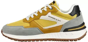 Dockers by Gerli Sneaker Lederimitat/Textil gelb