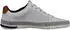 Bugatti Sneaker Low-Top with Practical Zipper weiß-grau