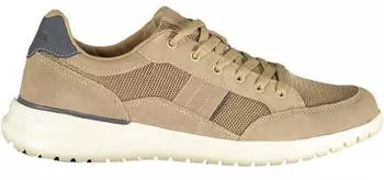 Lumberjack Comfortable Men's Sneaker with Removable Insole beige/blau