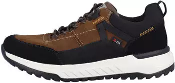 Rieker Men's Shoes Sneaker low schwarz/noce/kastanie