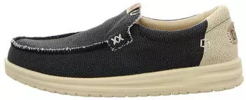 HEYDUDE Braided Loafer schwarz/boulder tan