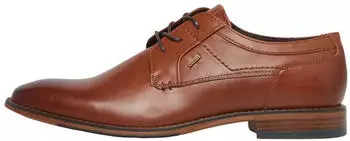 s.Oliver Elegant Lace-Up in Leather Look zimt