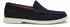 Hugo Boss Slipper in Genuine Leather dunkelblau