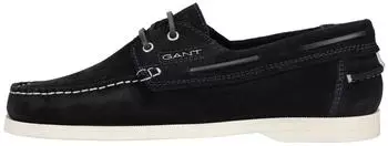 GANT Yardport Suede Boat Shoe marine blau