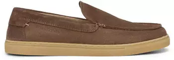 Marc O'Polo Moccasin dark taupe/beige