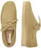 Clarks Weaver 2604 Lace-Up Shoe with Crepe Texture at the Heel hellbraun