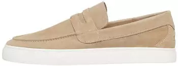 s.Oliver Leather Oxford Shoes beige