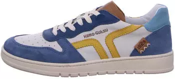 Kamo-Gutsu Campo 048 Lace-Up Sneaker blue tuorlo