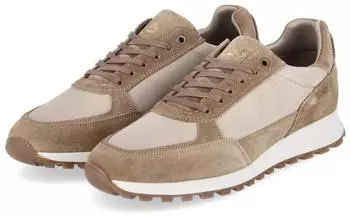 Bullboxer 7LT0080101 Men's Low Leather Sneaker braun/beige