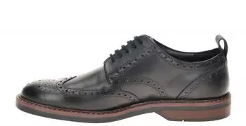 Clarks Brandon Lace black leather