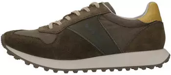 Bugatti Sneaker Leather dunkelgr&uuml;n