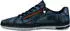 Bugatti Sneaker Low-Top with Practical Zipper dunkelblau