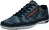 Bugatti Sneaker Low-Top with Practical Zipper dunkelblau
