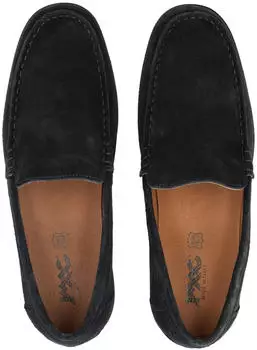 IMAC Suede Leather Slipper navy