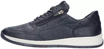 Waldl&auml;ufer KILIAN Sneaker Lace-up Shoe with Side Zip, K-Width (686003-199) notte blau