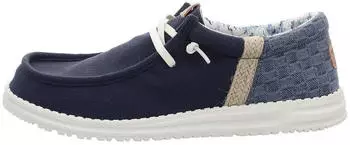 HEYDUDE Wally Funk Textil Herren Slipper navy blazer/multi