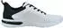 Bugatti Lace-Up Sneaker with Logo Lettering weiß/schwarz