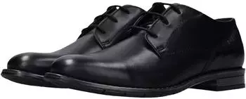 Bugatti Lace-up Shoe with Block Heel schwarz