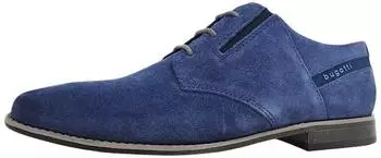 Bugatti 311960111400 Men's Lace-Up Shoes Suede blau