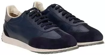 Desa Men's Suede Sneaker dunkelblau