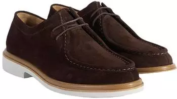 Desa Herren-Schnürschuhe aus Wildleder braun