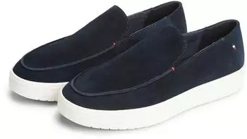 Tommy Hilfiger Modern Light Suede Loafer navy
