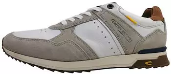 Camel Active Leather Sneaker offweiß/braun