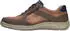 Waldläufer Herwig Lace-Up Shoe with Lacing and Zip H-Width braun-marine