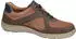 Waldläufer Herwig Lace-Up Shoe with Lacing and Zip H-Width braun-marine