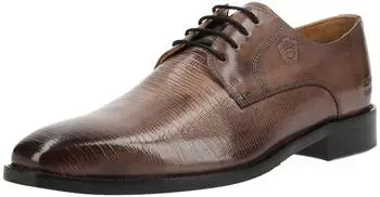Melvin & Hamilton Nappa Leather Lace-Up Shoe grau