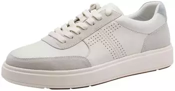 Tamaris Leather Sneaker white/denim