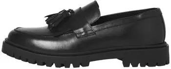 Jack & Jones Jfwmilano Leather Loafer schwarz