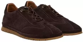 Desa Zapatillas 'Casual Toe' braun