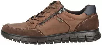 IMAC Nubuck Leather Oxford Lace-Up Shoe dunkelbraun